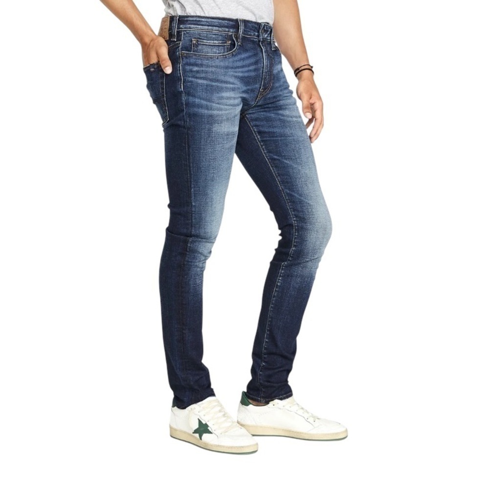 Buffalo David Bitton Skinny Max Men's Jeans in Medium Blue W30